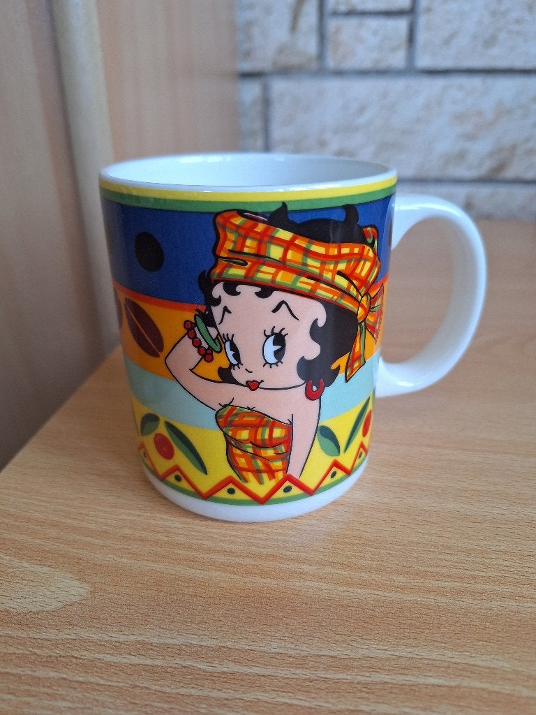 Betty boop Mug vintage Tropico diffusion., Enlèvement ou Envoi, Neuf, Humain