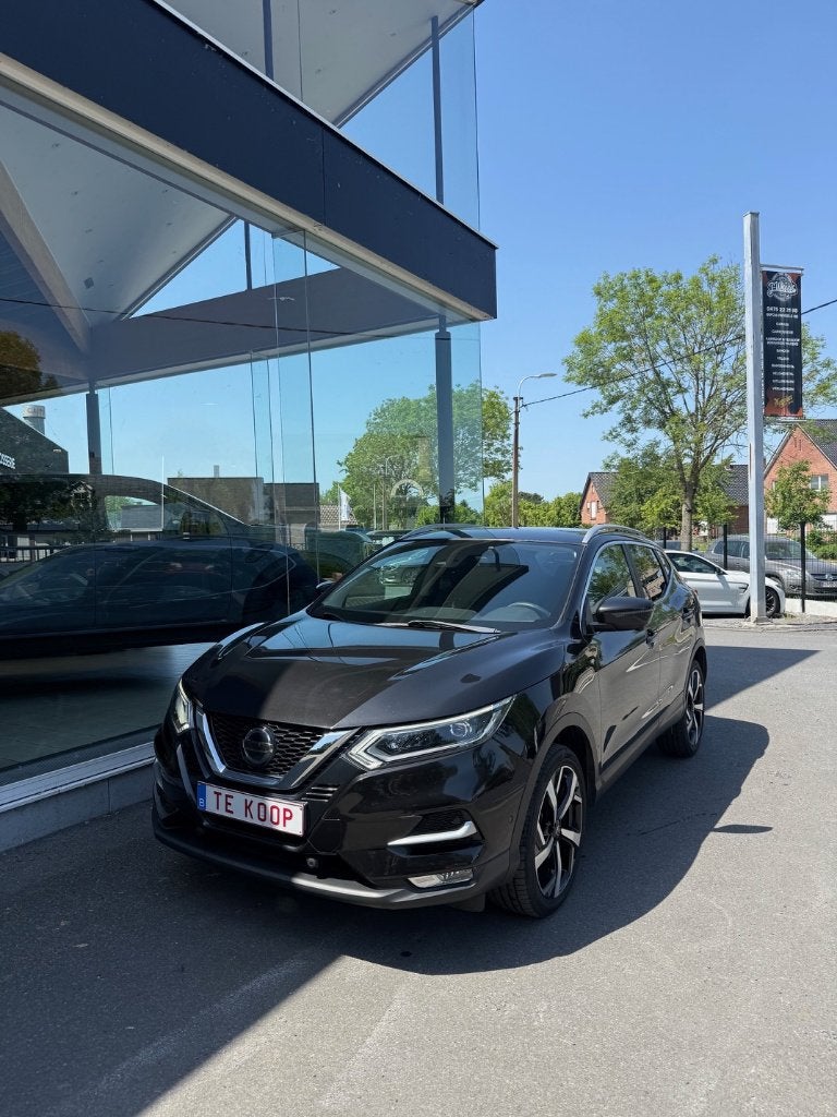 Nissan Qashqai 1.2 benzine 360camera dab leder keyless navi, Autos, Achat, Entreprise, Boîte manuelle, Noir
