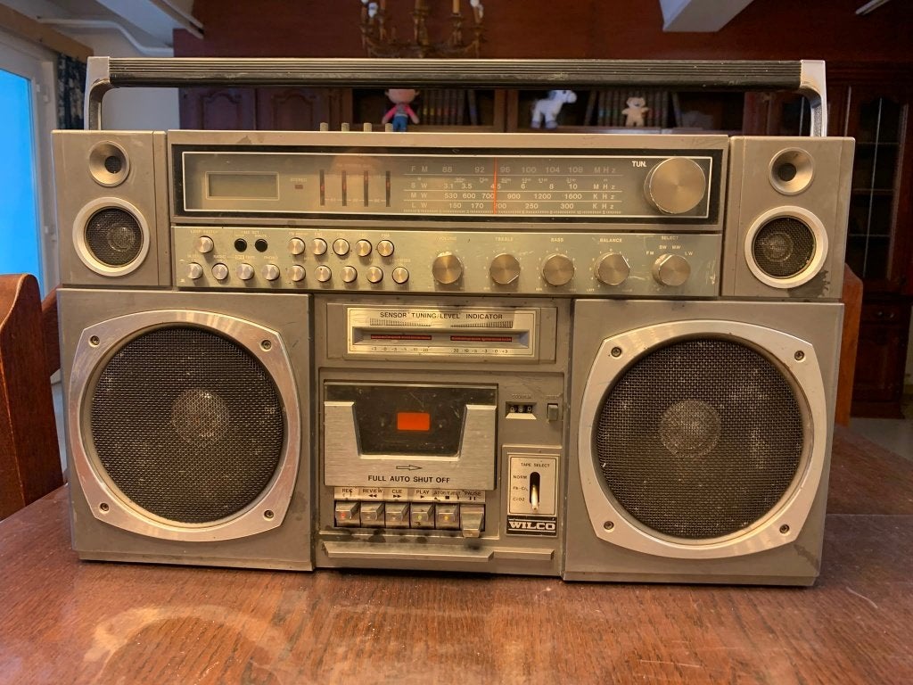 GROTE BOOMBOX, Ophalen of Verzenden, Gebruikt, Radio