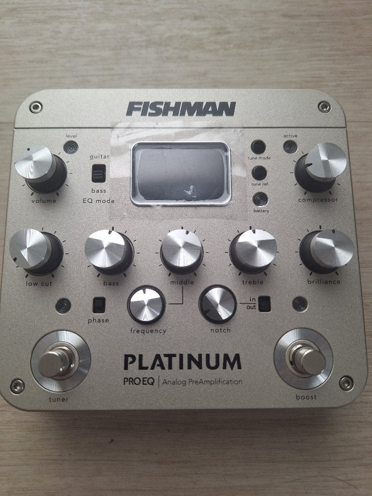 Fishman Platinum Pro Eq, Musique & Instruments, Enlèvement ou Envoi, Utilisé, Autres types