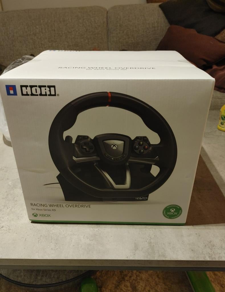 ONGEOPEND! HORI Overdrive race stuur voor xbox en PC, Ophalen of Verzenden, Zo goed als nieuw, Controller, Xbox Series X