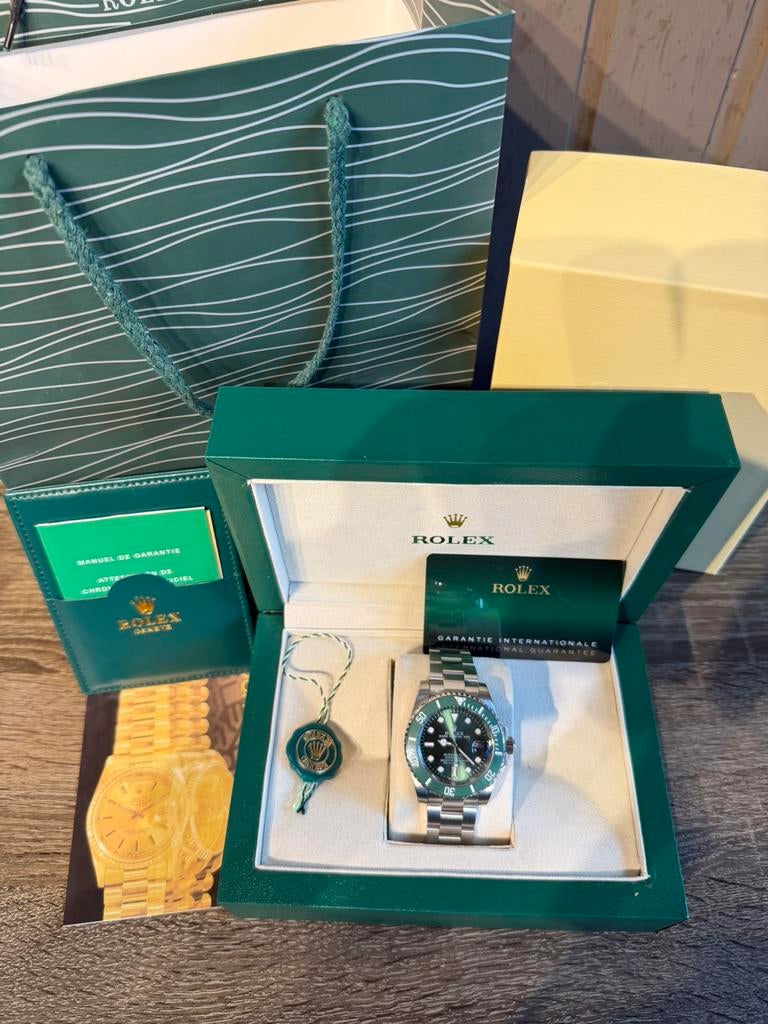 Rolex Submariner Date Hulk, Ophalen of Verzenden, Staal, Polshorloge, Overige merken