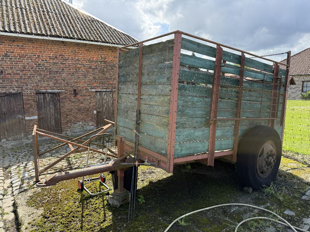 Oude veekar, Zakelijke goederen, Ophalen