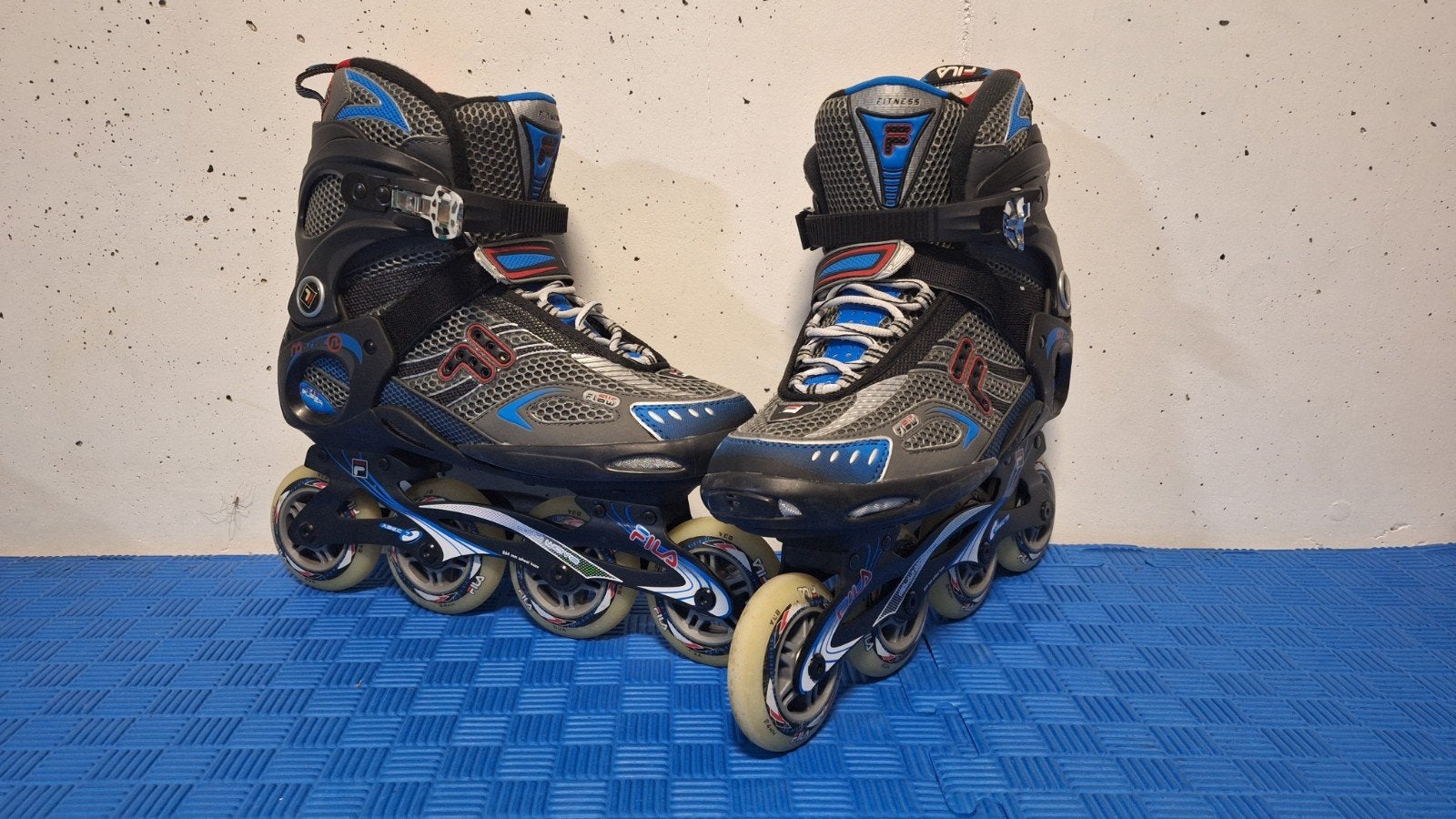 FILA Inline skates Master12 Dark - maat 43.5, Gebruikt, Heren, Inline skates 4 wielen, Ophalen