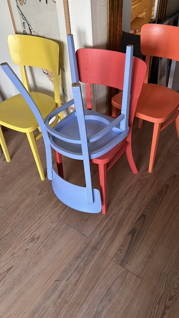 Stoelen, Huis en Inrichting, Stoelen, Ophalen, Gebruikt, Hout