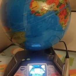 VTech Mijn Interactieve Video Globe - Perfecte Staat!, Ophalen of Verzenden, Zo goed als nieuw, 6 jaar of ouder