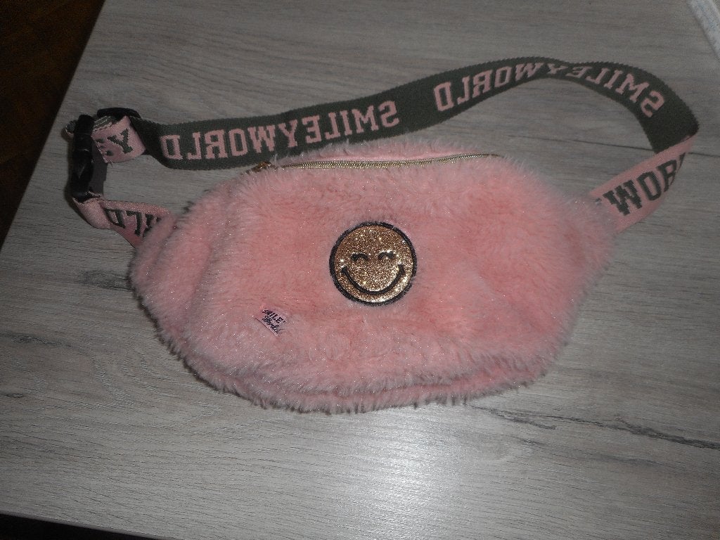 roze smile heuptasje, Ophalen of Verzenden, Zo goed als nieuw, Tas, Roze