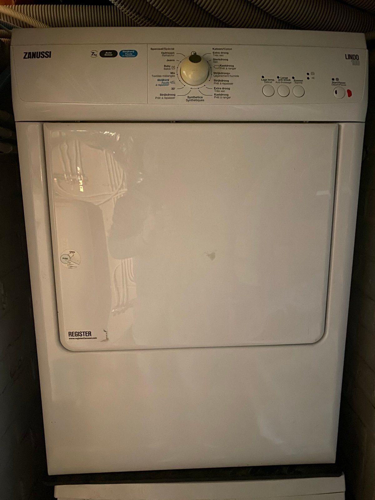 Sèche linge zanussi lindo 100, Enlèvement, Comme neuf