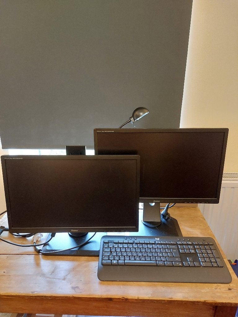 Iiyama 22 inch schermen, Computers en Software, Monitoren, Ophalen, Ingebouwde speakers, Iiyama, HDMI