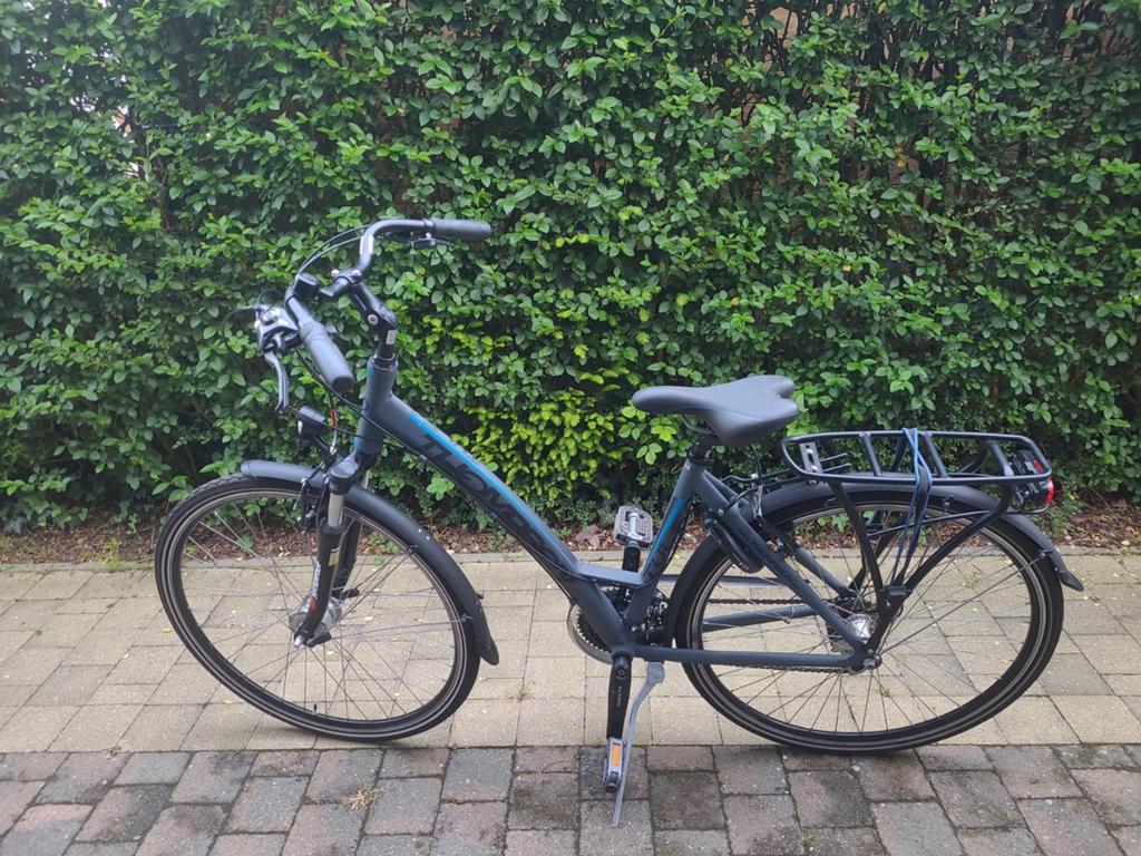 Damesfiets Thompson - Zo goed als nieuw, Vélos & Vélomoteurs, Vélos électriques, Comme neuf, Autres marques, Enlèvement