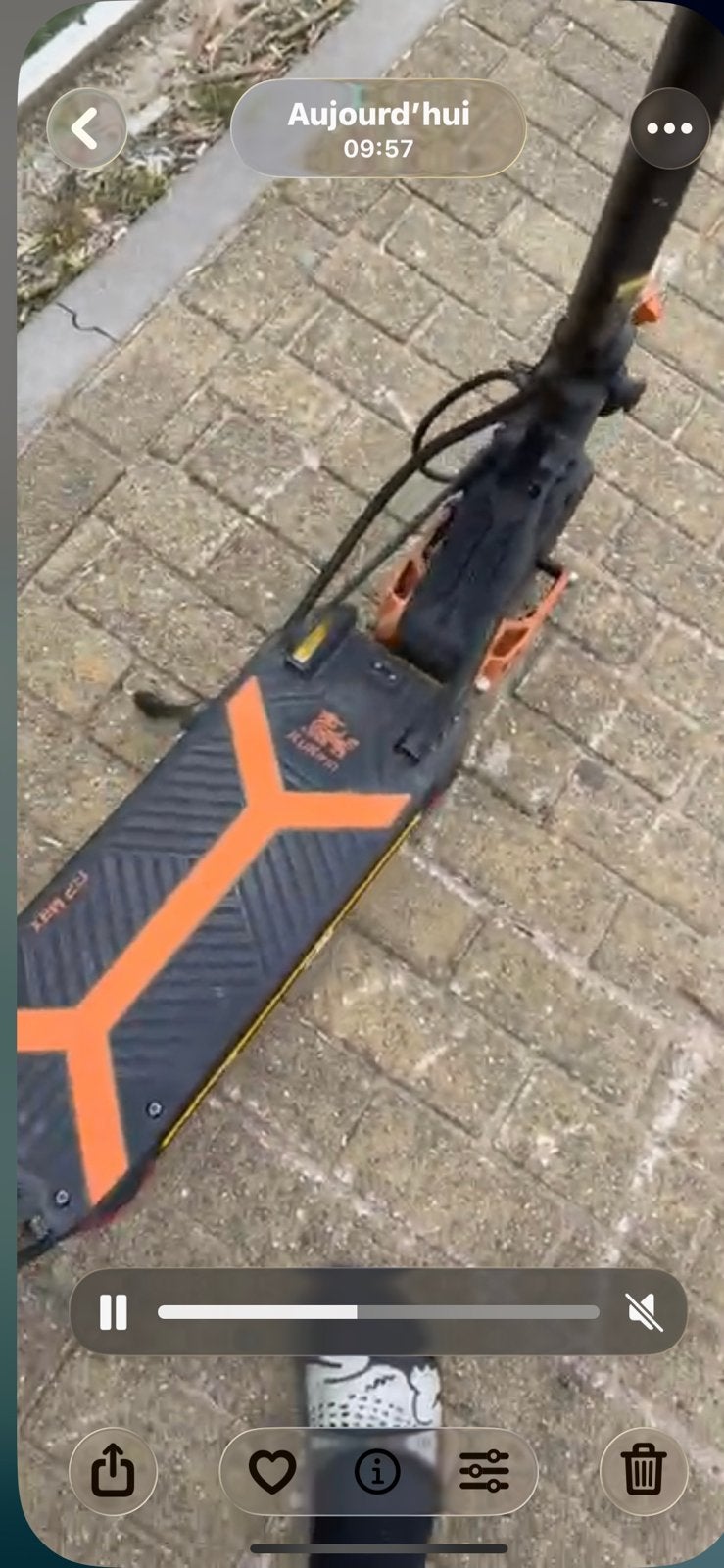 Kukirin g2 max 2025 video en prive, Enlèvement, Comme neuf