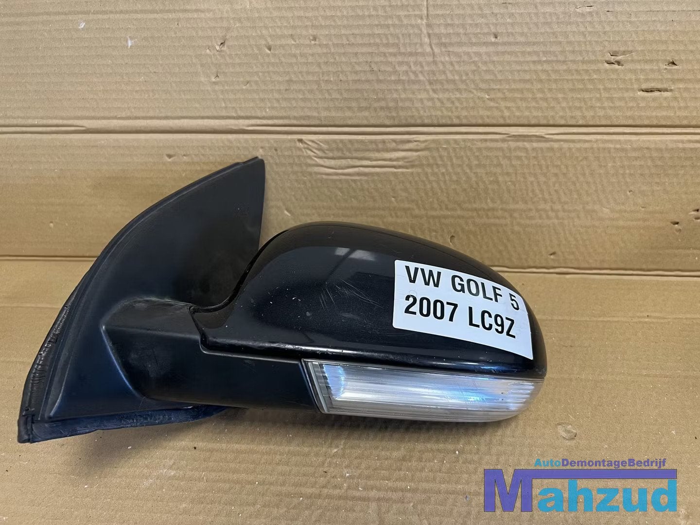 VW GOLF 5 Zwart LC9Z Links Spiegel buitenspiegel 2004-2009, Gebruikt, Volkswagen, Volkswagen AG, Vw@volkswagen.de