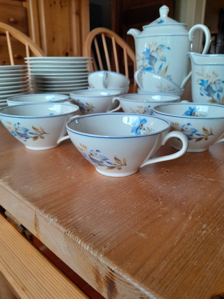 porseleinen koffieservies, Enlèvement