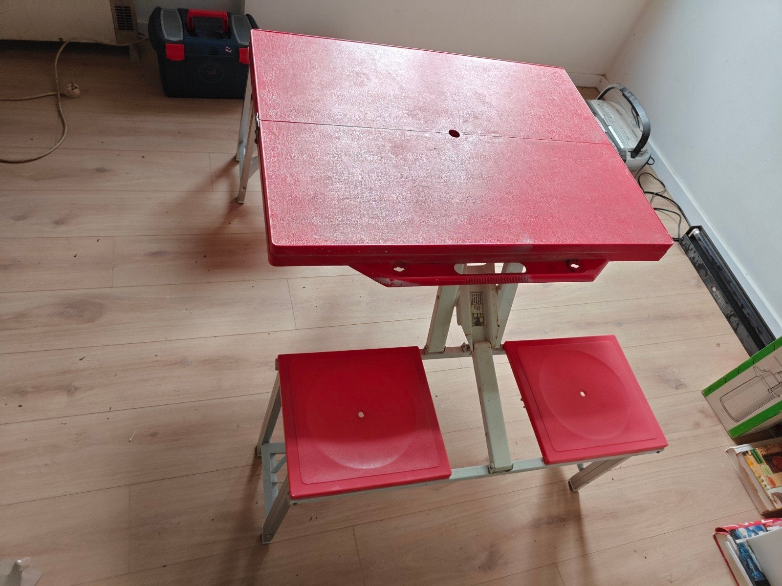 uitklap tafel, picknicktafel met stoelen, Caravans en Kamperen, Ophalen