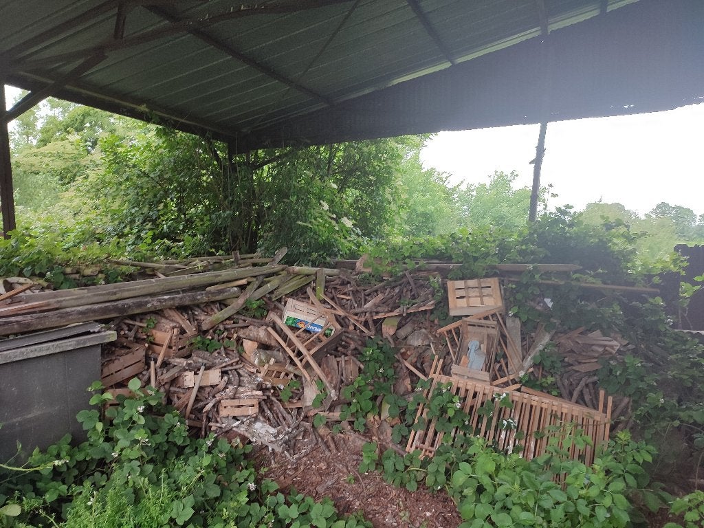 Bois de chauffage, Enlèvement