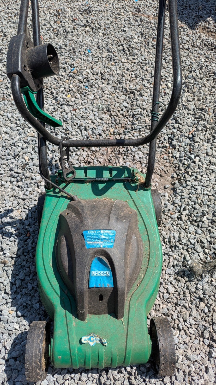 Grasmaaier, Ophalen