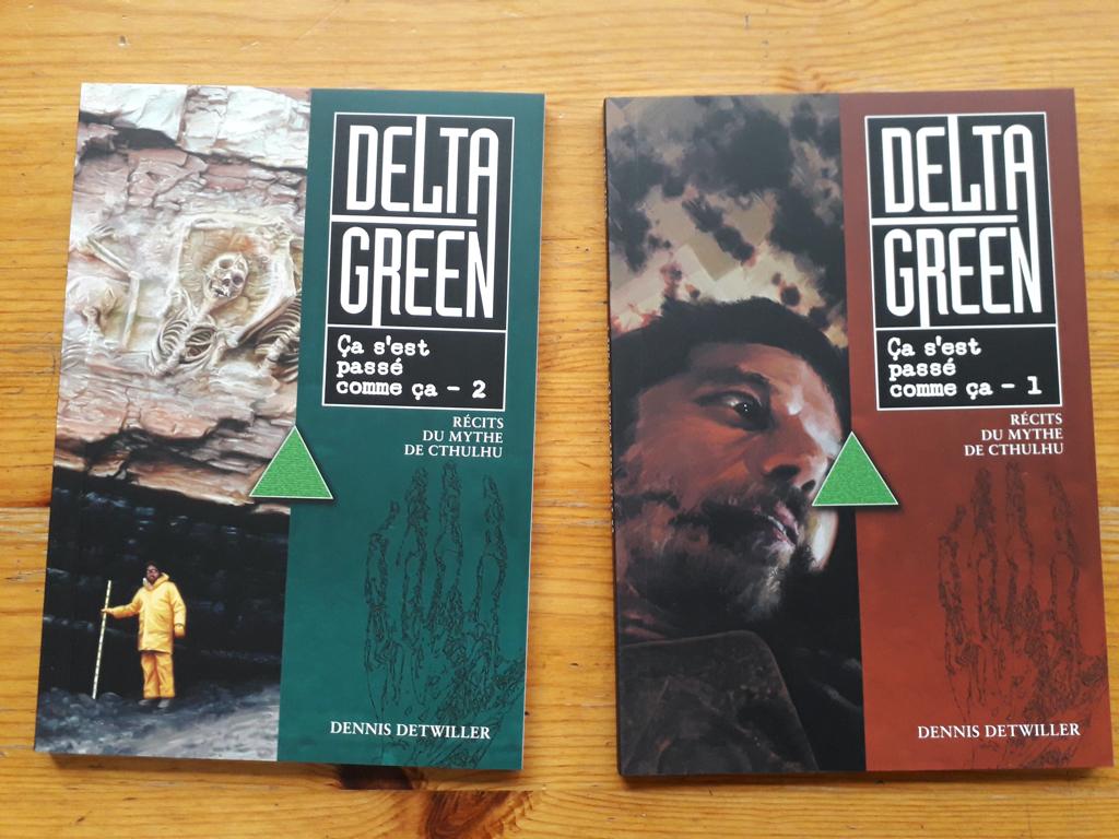 Delta Green FR ça s'est passé comme ça T.1 et 2 jdr Cthulhu, Enlèvement ou Envoi, Comme neuf, Akiléos