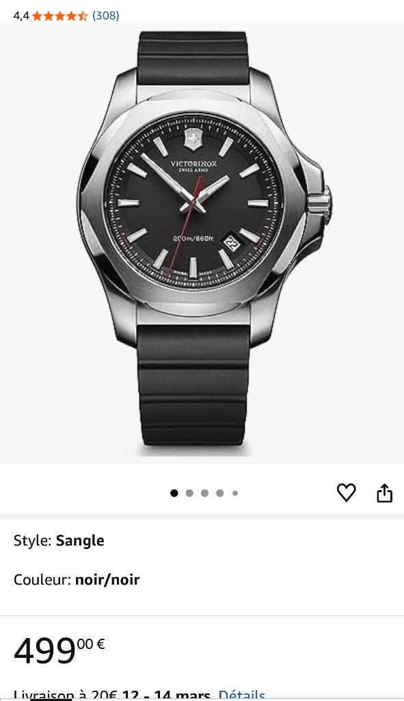 Victorinox inox swiss made, Handtassen en Accessoires, Horloges | Heren, Overige merken, Overige materialen, Polshorloge, Overige materialen