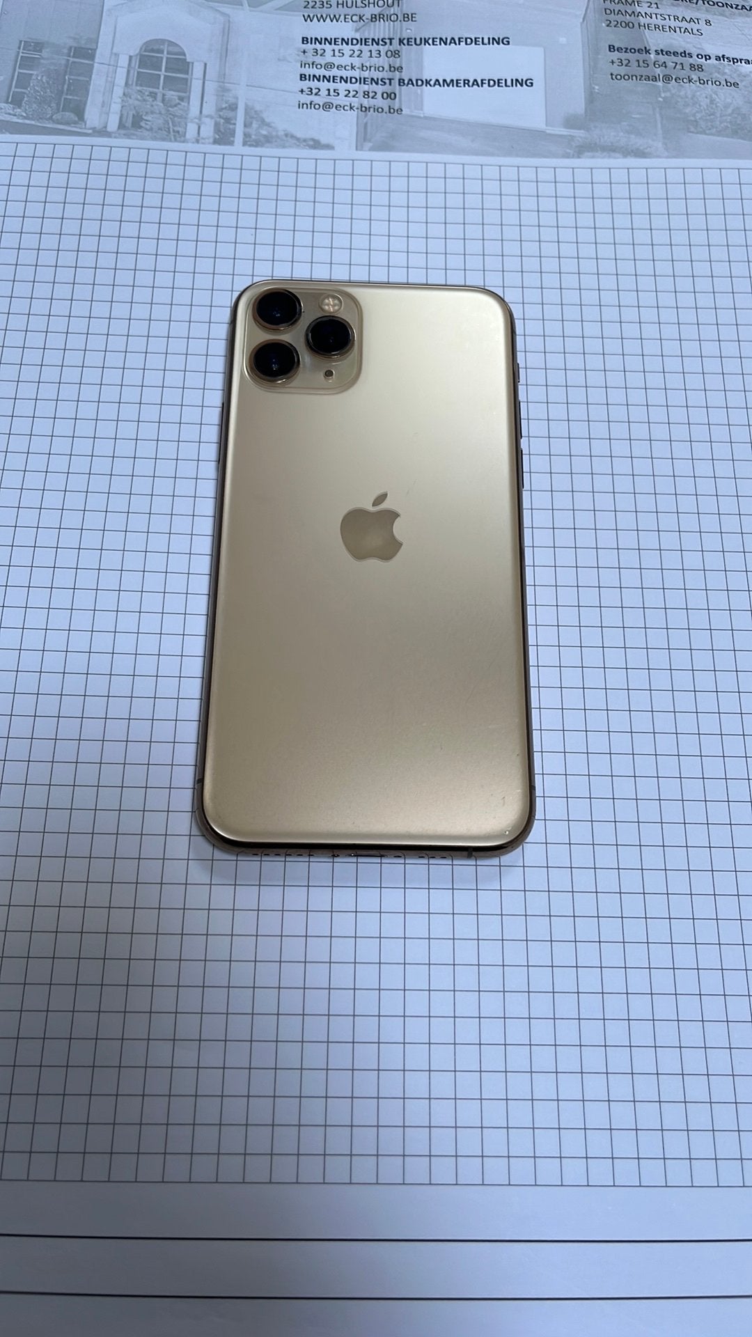 Iphone 11 pro, Télécoms, 70 %, Enlèvement ou Envoi, Reconditionné, Or