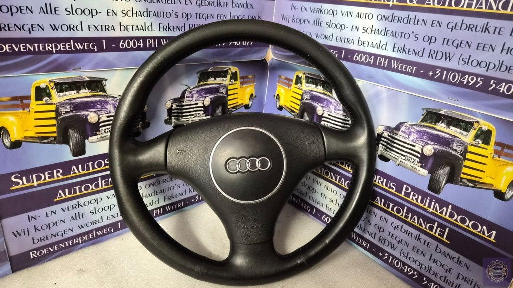 Audi A3 8P1 bj2004 Stuurwiel+airbag 8P0419091H1KT 161708, Gebruikt, AUDI AG, Auto-Union-Strasse 1
85045  Ingolstadt, DE, Audi