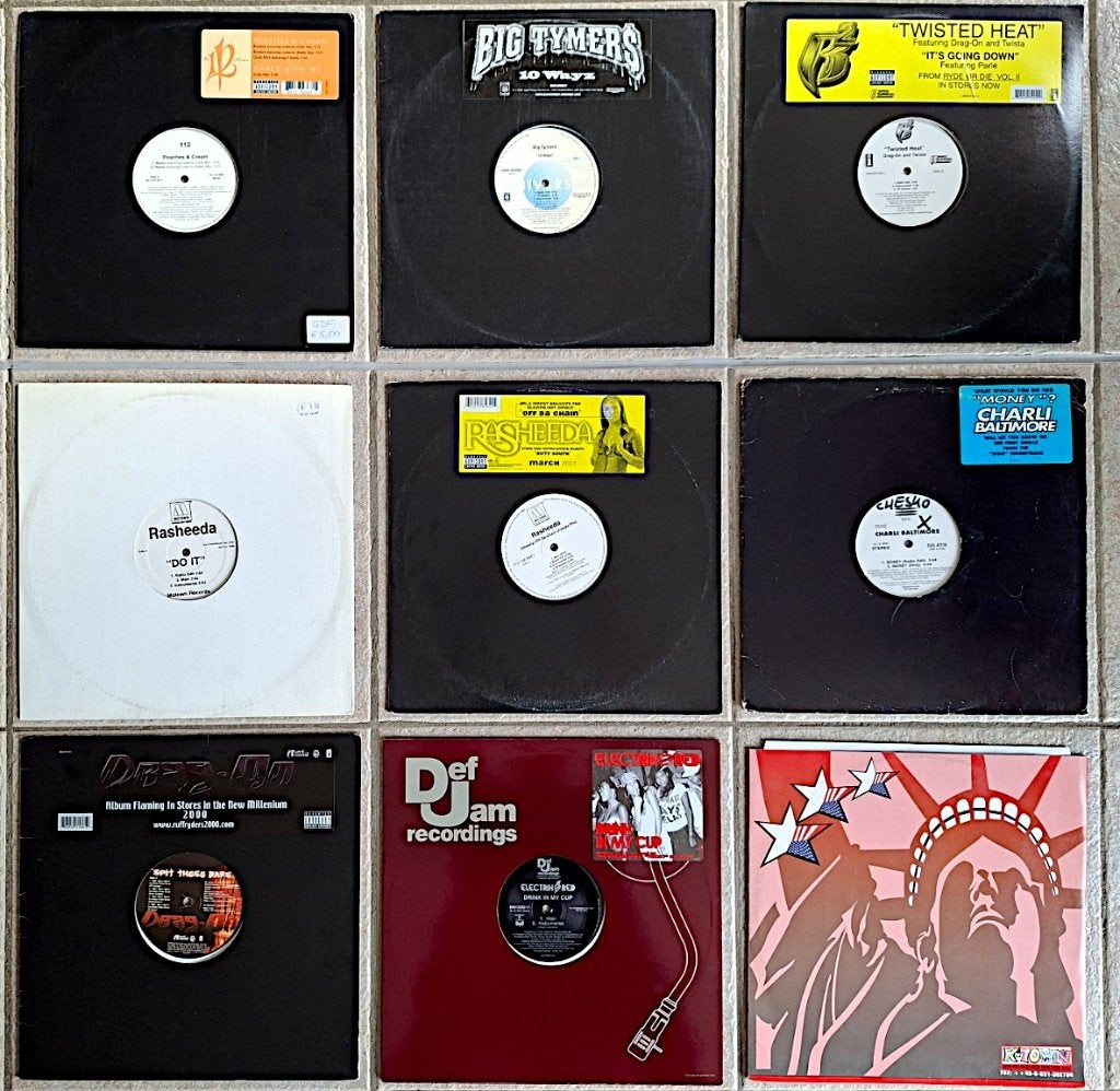 9 Maxi Singles Hip Hop, Enlèvement ou Envoi, Utilisé, 12 pouces, Autres types