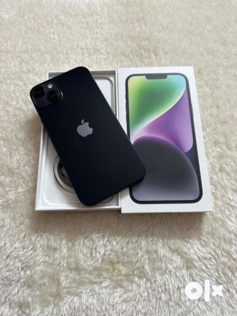 Apple iphone 14 128 GB Zwart nieuwstaat garantie., Telecommunicatie, Ophalen, Zo goed als nieuw, Apple