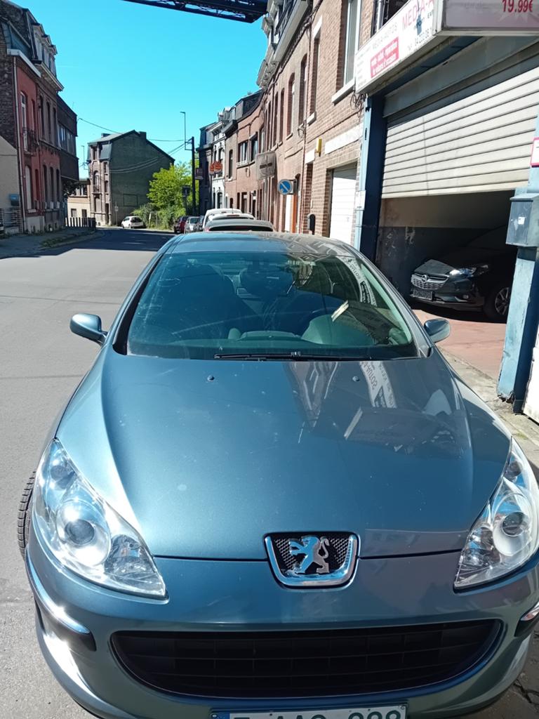 Peugeot 407 2.0 hdi diesel modèle 2007 vc ve rcd ja ac 5pts, Auto's, Peugeot, Parkeersensor, Blauw, 20 cc, Bedrijf