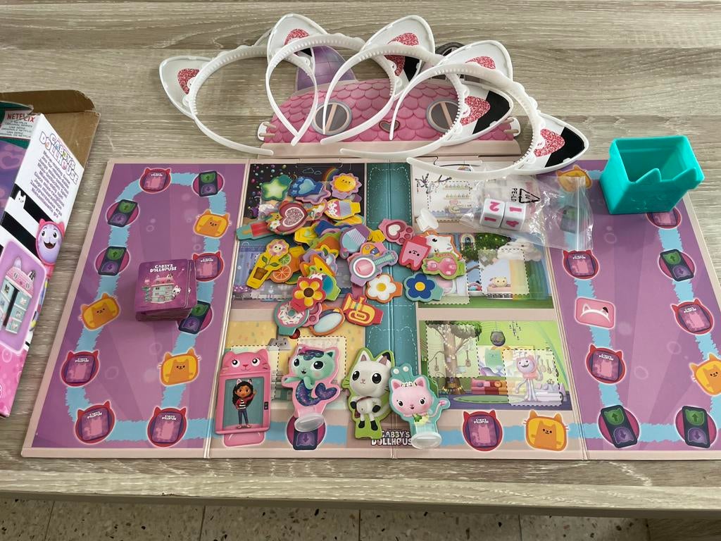 Gezelschapsspel Gaby‘s dollhouse, Ophalen, Zo goed als nieuw