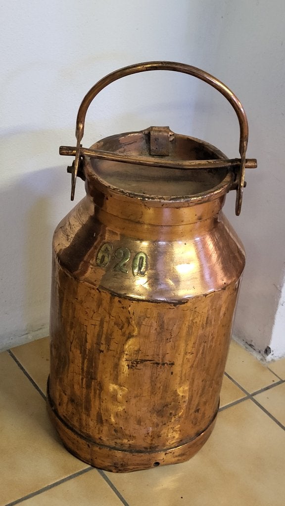 Koper Melkkan, Ophalen
