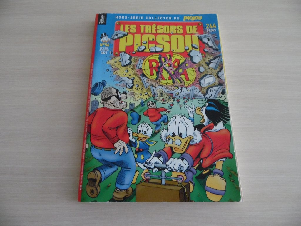 LES TRÉSORS DE PICSOU N°56, Ophalen of Verzenden, Zo goed als nieuw, Eén stripboek, WALT DISNEY