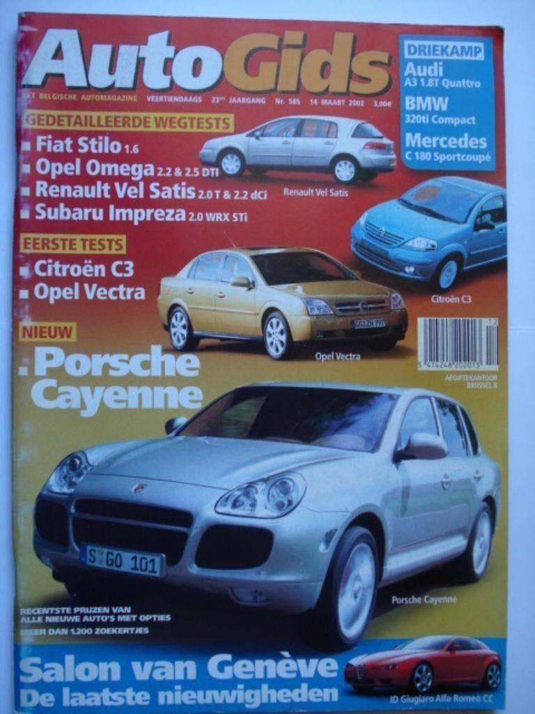 AutoGids 585, Livres, Autos | Brochures & Magazines, Utilisé, Général, Envoi