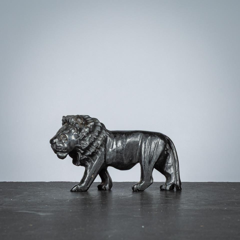 Statue de lion, Antiquités & Art, Art | Sculptures & Bois, Statue, Pierre ou céramique, Mammifère, Moins de 20 cm, Afrique, Moderne