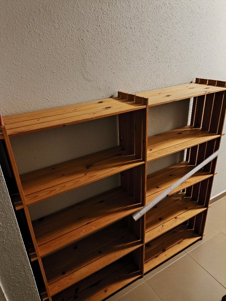 Houten rek, Ophalen, Gebruikt