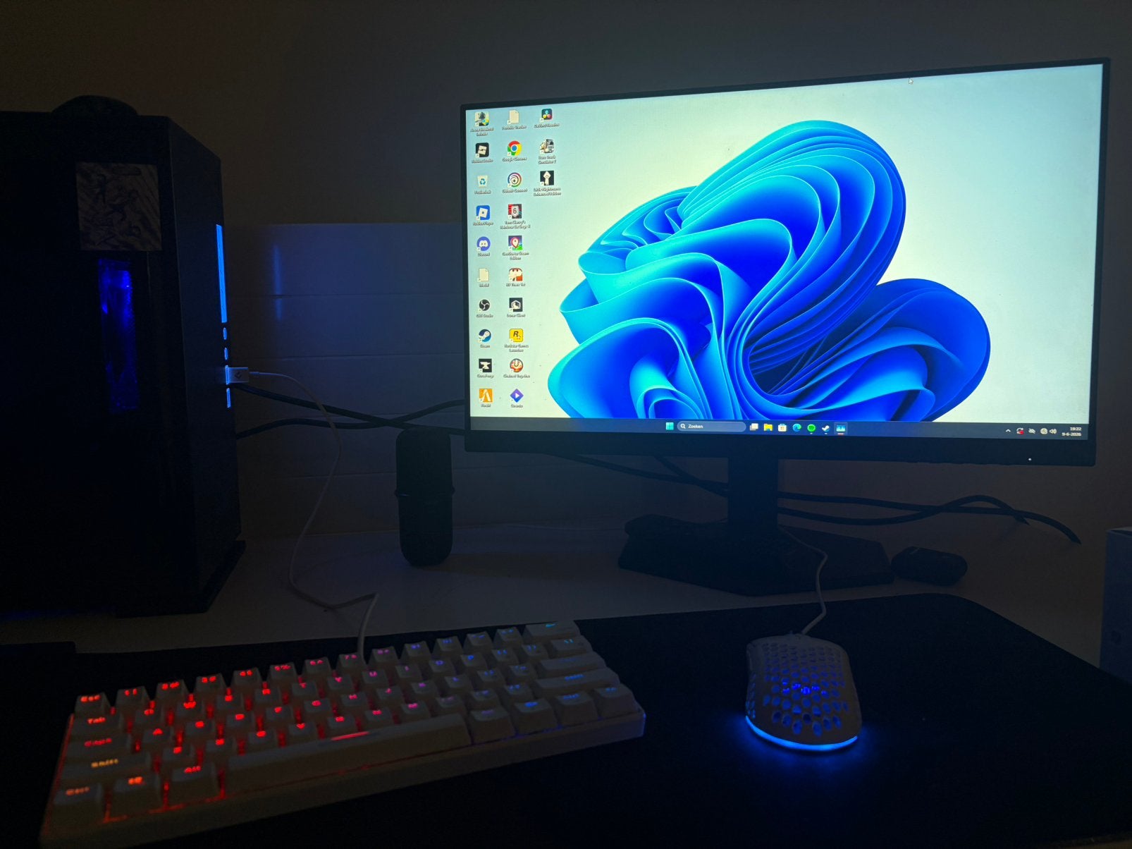 Gaming setup, Computers en Software, Desktop Pc's, Gaming, SSD, 16 GB, Ophalen