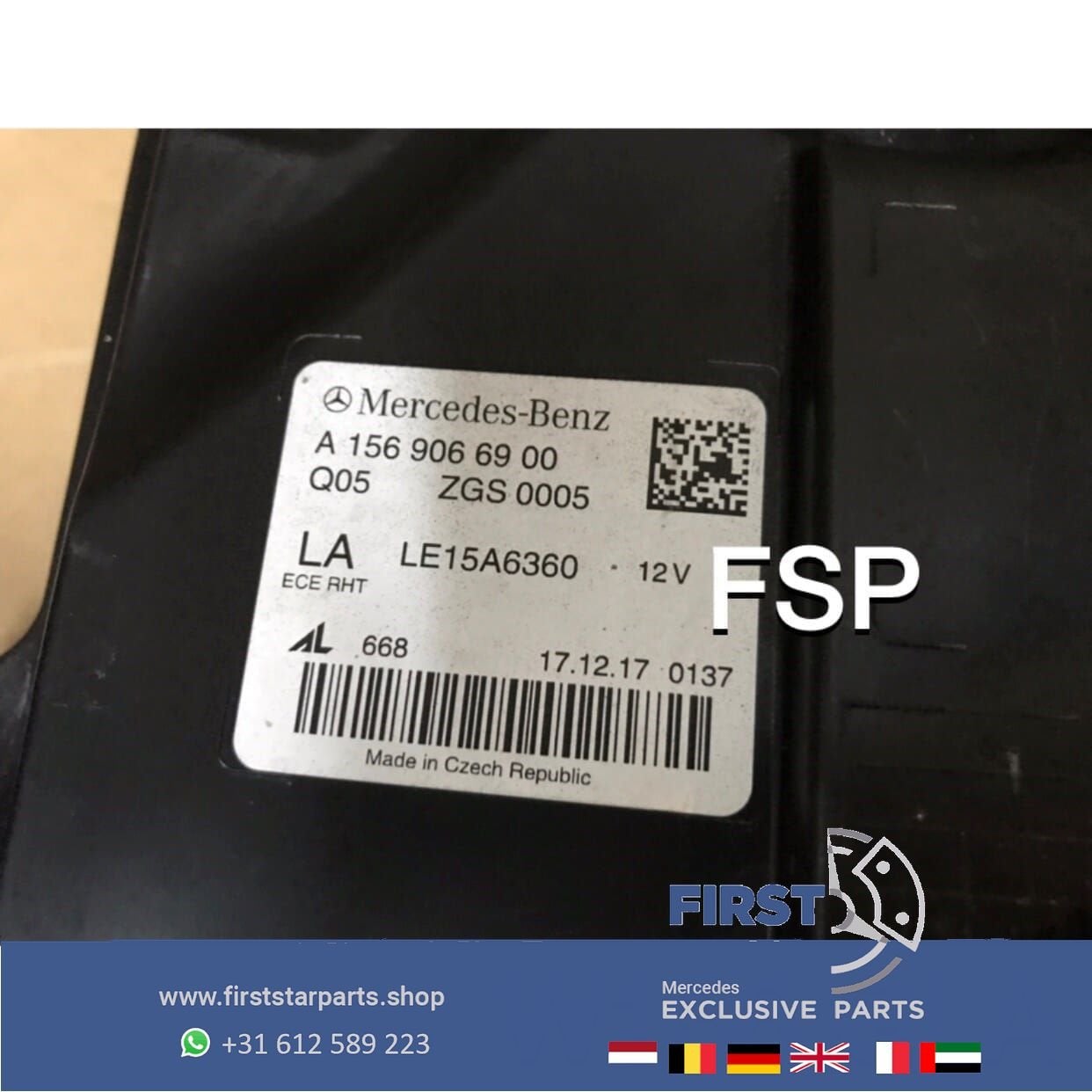 W156 FACELIFT LED KOPLAMP LINKS Mercedes GLA 2016-2020 High, Utilisé, -, -, Enlèvement ou Envoi