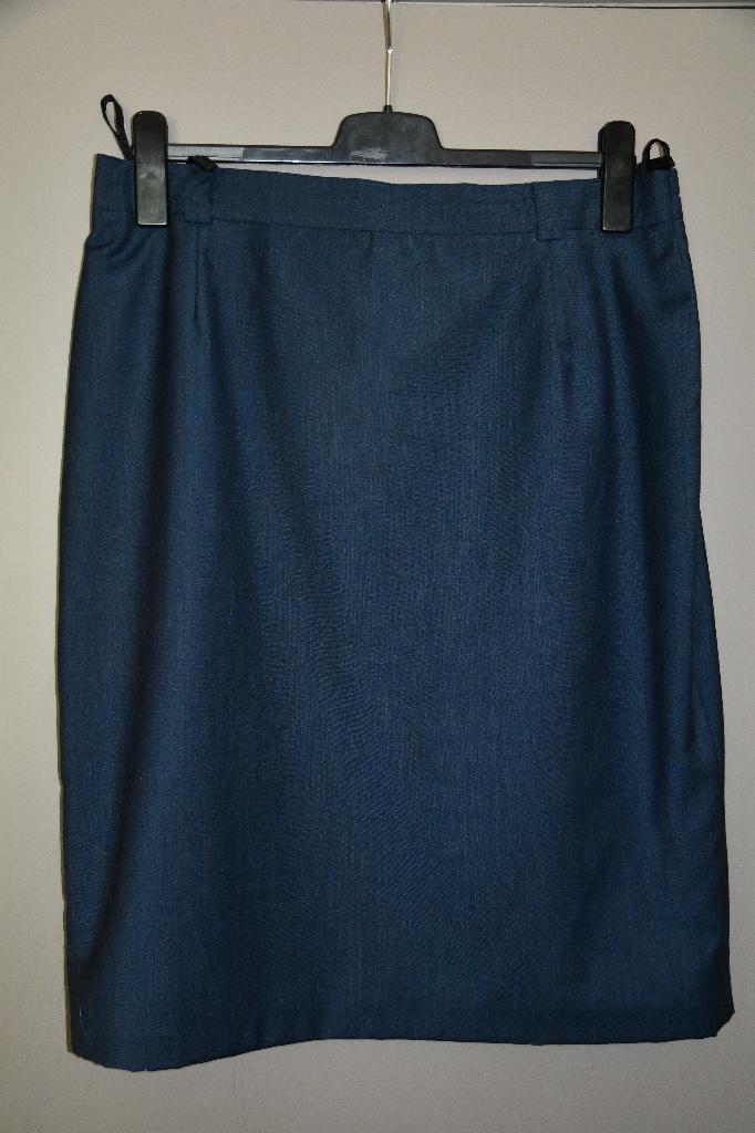 Rechte blauwe rok - zuiver scheerwol - maat 48, Vêtements | Femmes, Jupes, Taille 46/48 (XL) ou plus grande, Enlèvement ou Envoi
