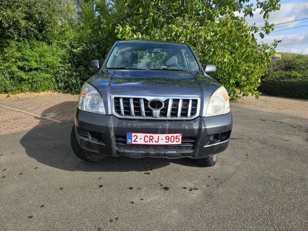 Toyota Land Cruiser 3.0 D-4D  4x4 4x4  174 pk, Auto's, Stof, Zwart, Bedrijf, Vierwielaandrijving