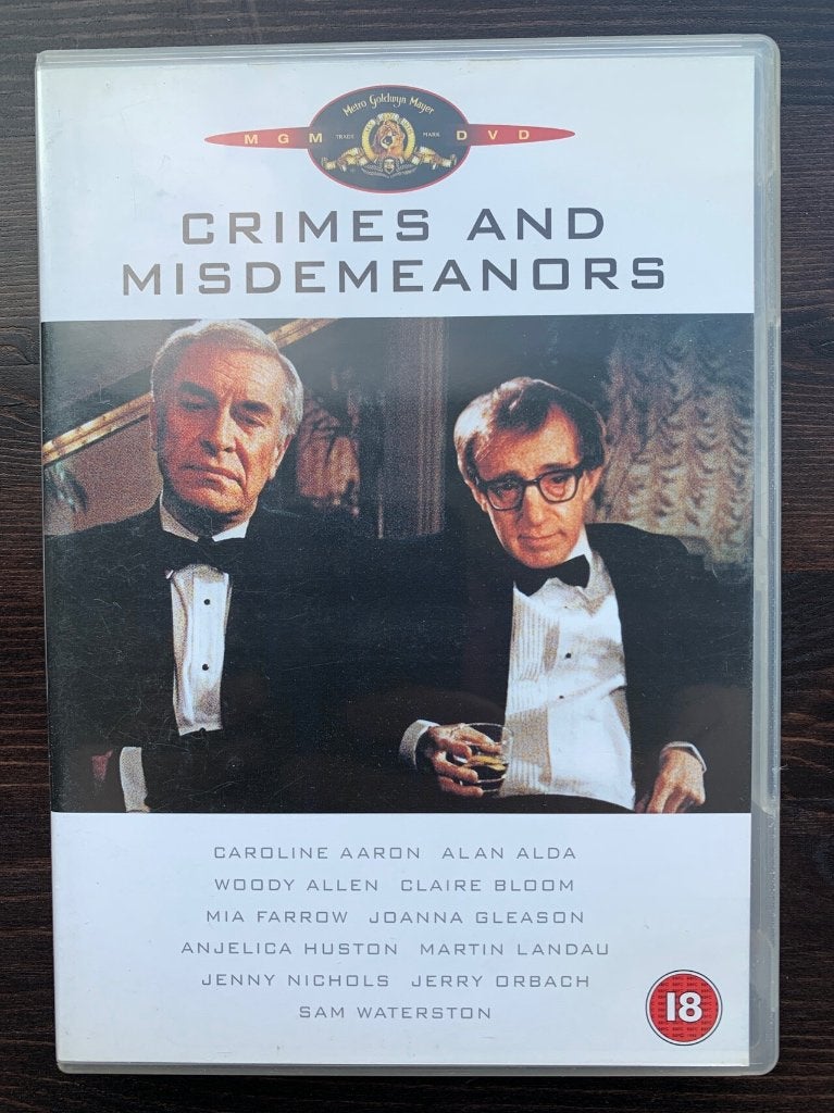Crimes and Misdemeanors (Crimes et délits) - DVD, Enlèvement ou Envoi, Comme neuf, Autres genres
