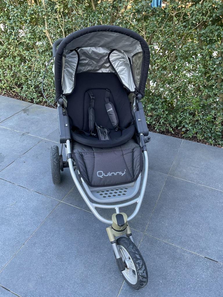 Quinny buggy met toebehoren, Enfants & Bébés, Buggys, Utilisé, Quinny, Protection de pluie, Dossier réglable, Couverture pieds