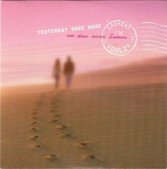 LAURENT VOULZY - CD PROMO 1 TITRE - YESTERDAY ONCE MORE, Verzenden, Pop, Promo, Zo goed als nieuw