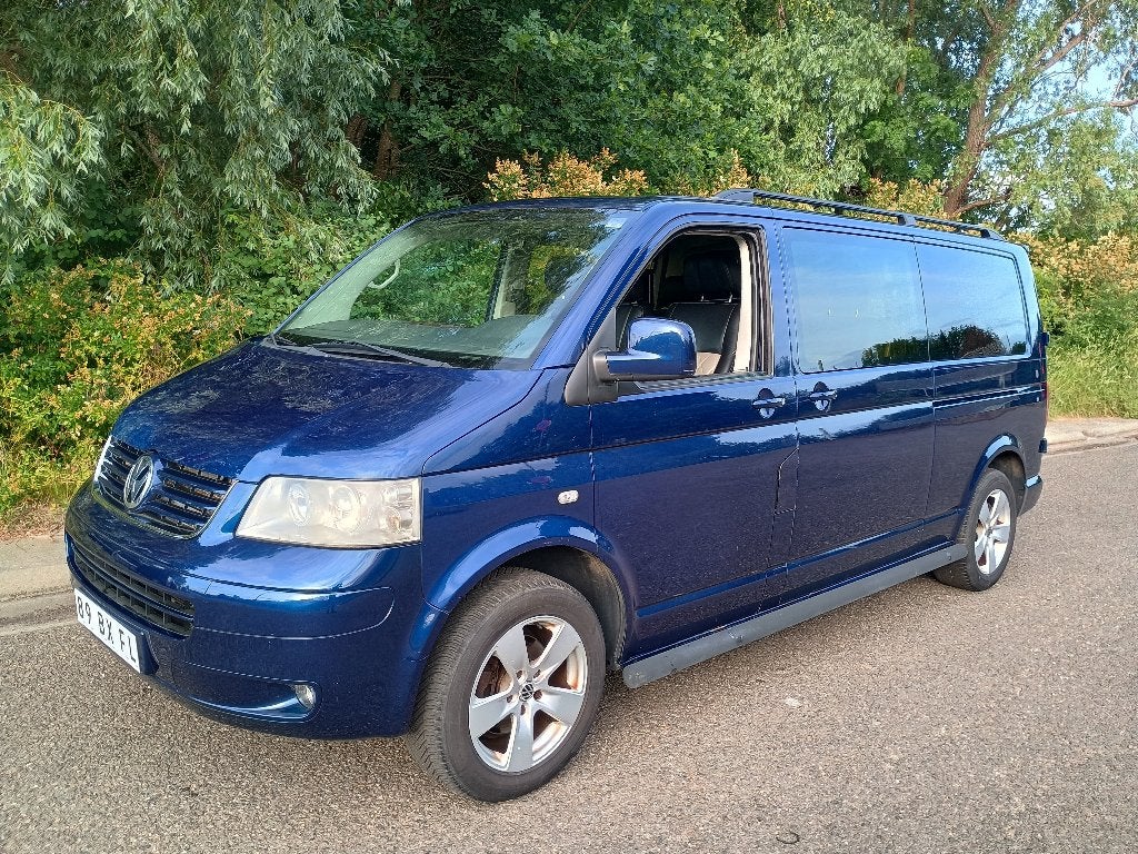 VW Transporter T5 TDI 2,5 Automaat, Autos, Achat, 6 portes, 128 kW, 2500 kg