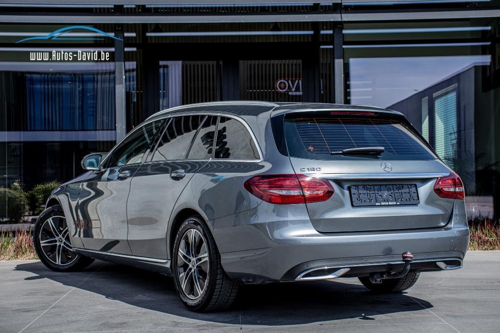 Mercedes-Benz C180 1.6i 9G-Tronic Benzine / LEDER / CAMERA, Auto's, Achterwielaandrijving, 4 cilinders, Bedrijf, 5 deurs