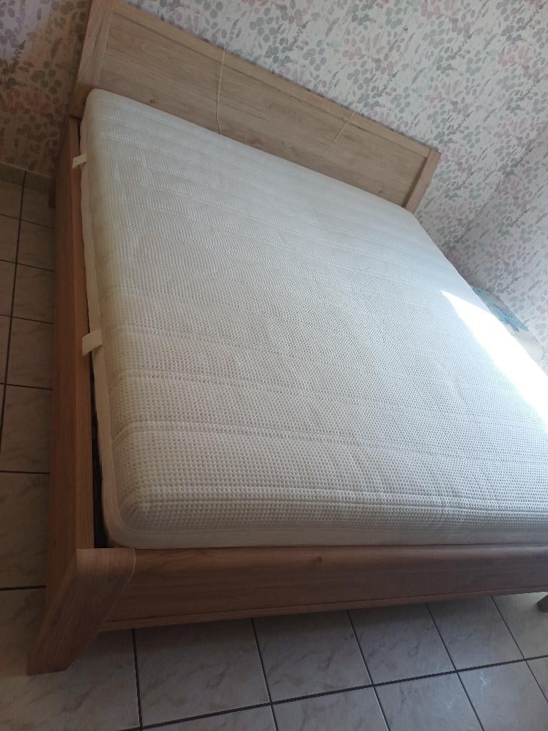 Chambre à coucher, Ophalen, Nieuw, Tweepersoons, Chêne