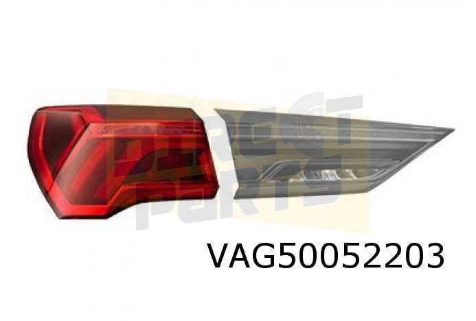 Audi Q3 (1/19-) Achterlicht Rechts buiten (dyn. knipperlicht, Neuf, -, -, Audi
