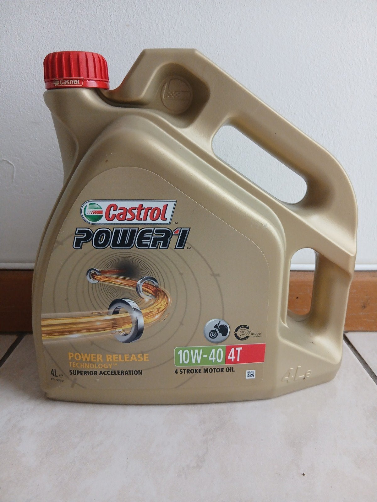 Huile moto Castrol 10w40 4T, Enlèvement, Neuf