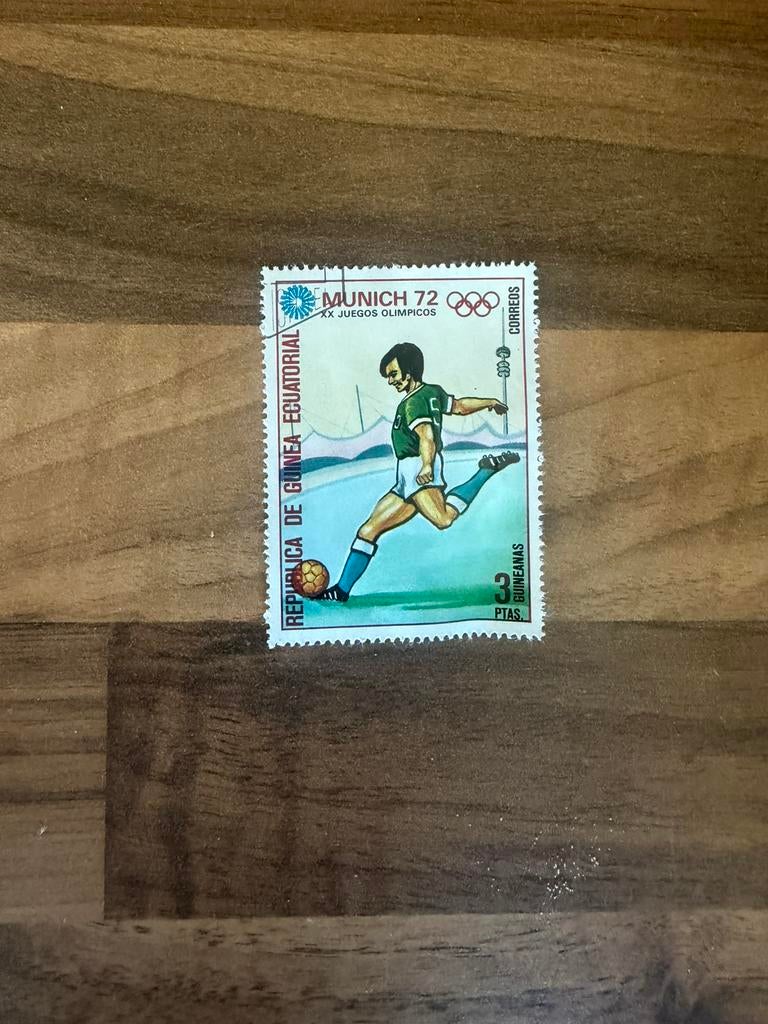 postzegel olympische spelen munchen, Postzegels en Munten, Ophalen of Verzenden, Postfris