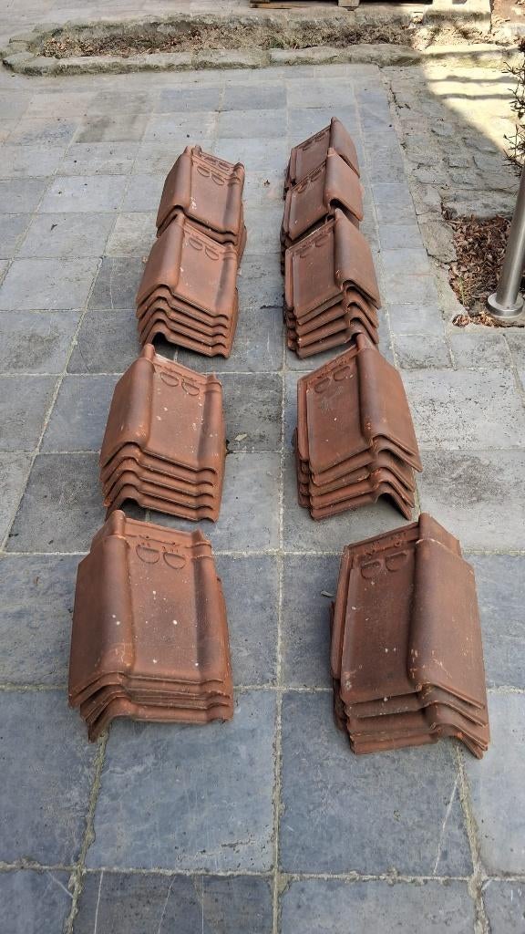 dakpannen - gevel, Ophalen, Steen of Klei, Nieuw, Dakpannen