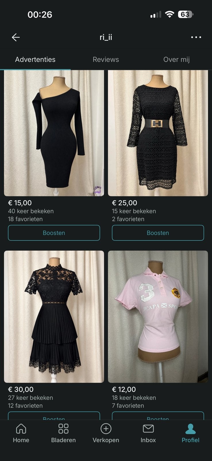 Vinted, Kleding | Dames, Ophalen, Zo goed als nieuw