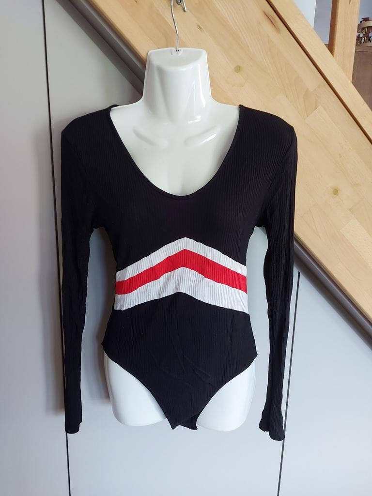 Body M, Enlèvement ou Envoi, Noir, Manches longues