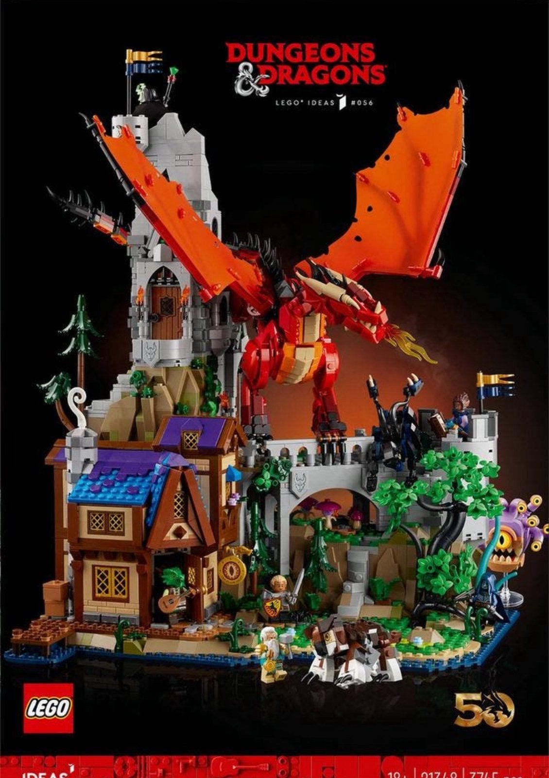 Lego 23148 Dungeons & Dragons minifiguren, Kinderen en Baby's, Speelgoed | Duplo en Lego, Inclusief minifiguren, Overige thema's